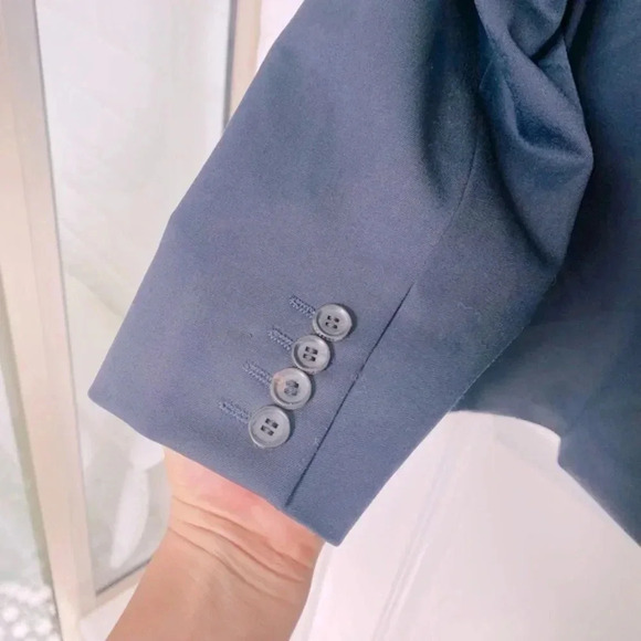 BALLY Men’s Suit Jacket in Dark Navy Size 44 - Picture 11 of 16